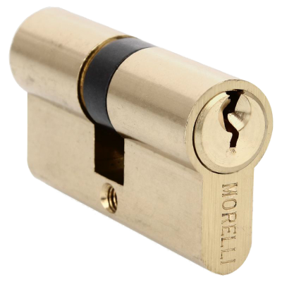Ключевой цилиндр MORELLI ключ/ключ (50 мм) Золото